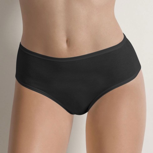 Cotonella 3940 Slip midi donna in cotone 3 pezzi