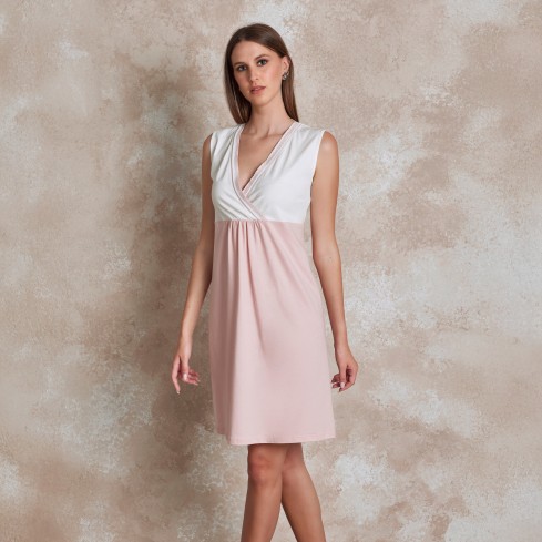 Camicia da Notte Donna Primaverile 100% cotone 51180 Lunatica