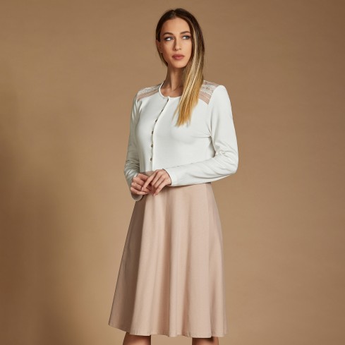 Camicia da notte donna serafino interlock Lunatica 52129