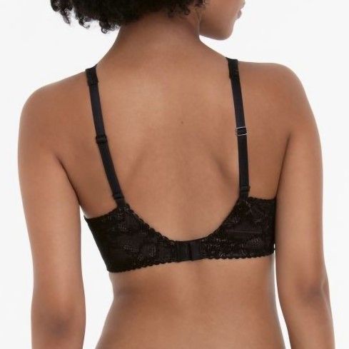 Reggiseno con ferretto in pizzo lavorato Rosa Faia 5288