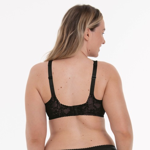 Reggiseno con ferretto in pizzo Rosa Faia 5289 Bobette
