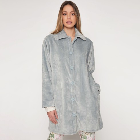 Giacca camera donna Admas 57414 aperta pile coral