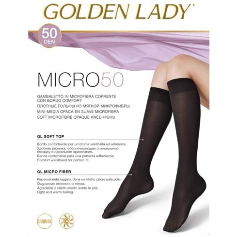 Golden Lady Gambaletto donna Micro 50 den 5 pz.