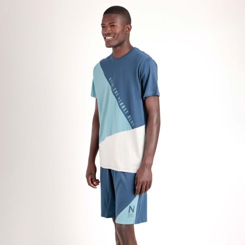 Pigiama uomo corto in cotone Admas 63169