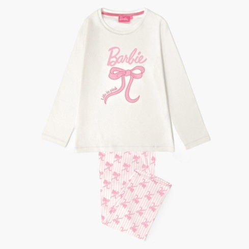 Pigiama bimba lungo caldo cotone Barbie 63980