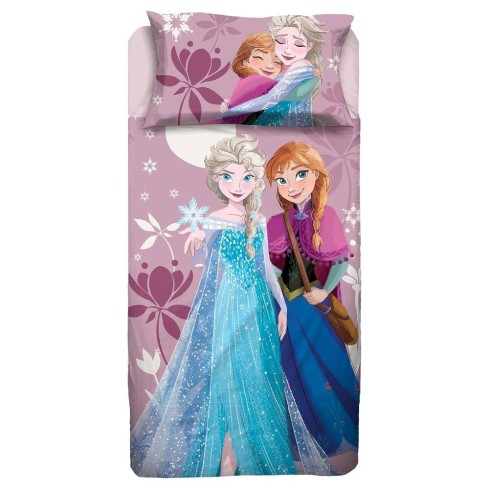 Completo letto 1 pizza 100% cotone Frozen Disney