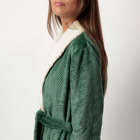 Giacca da camera donna ciniglia spigata Admas 67296