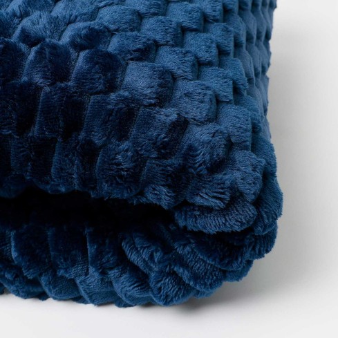 Coperta calda in coral effetto rilievo 3D Admas 69111