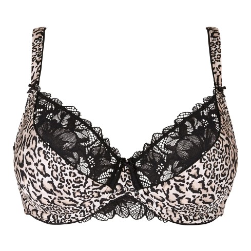 Reggiseno maculato e pizzo Sans Complex Salma 70AAM11