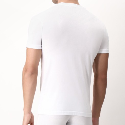 Maglia intima uomo Cagi 1306 cotone girocollo manica corta 