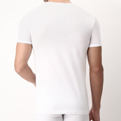 Maglia intima uomo Cagi 1318 filo di scozia manica corta 
