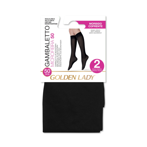 Golden Lady Gambaletto donna Micro 50 den 5 pz.