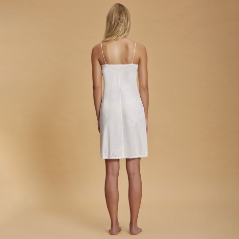 Sottoveste Andra spalla stretta art. 85 scollo pizzo