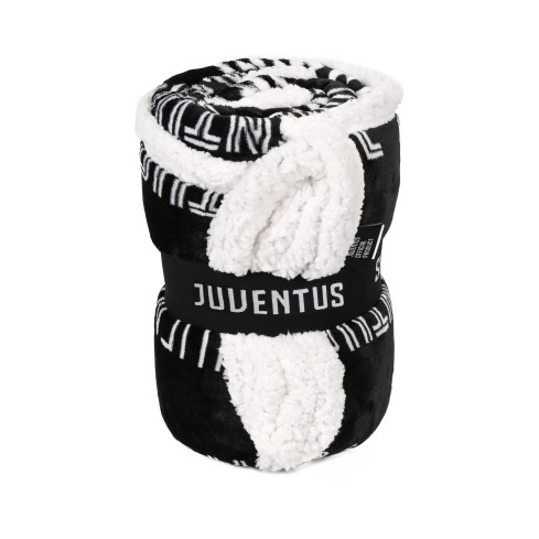 Plaid agnellato Juventus 130x160 ufficale 