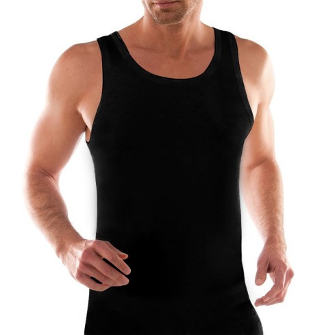 Canotta uomo spalla larga vogatore Liabel 1223 100% cotone jersey