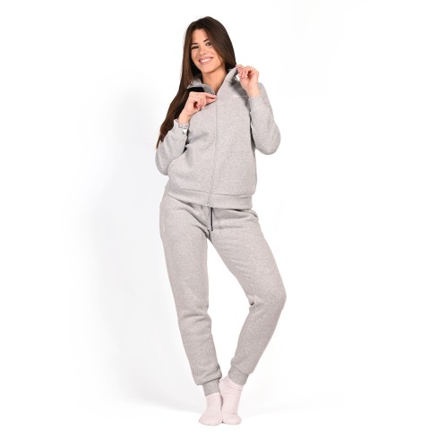 Tuta donna con zip in cotone felpato Superga SWW25802