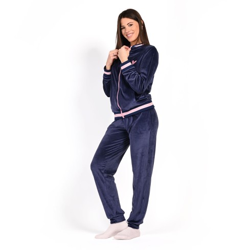 Tuta donna full zip ciniglia Lovable L0EAG