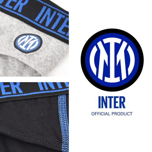 Slip uomo Prodotto Ufficiale Inter B2IN11051 assortiti 2 pz
