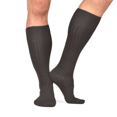 Calze uomo sanitarie lunghe coste caldo cotone Futura 6 paia