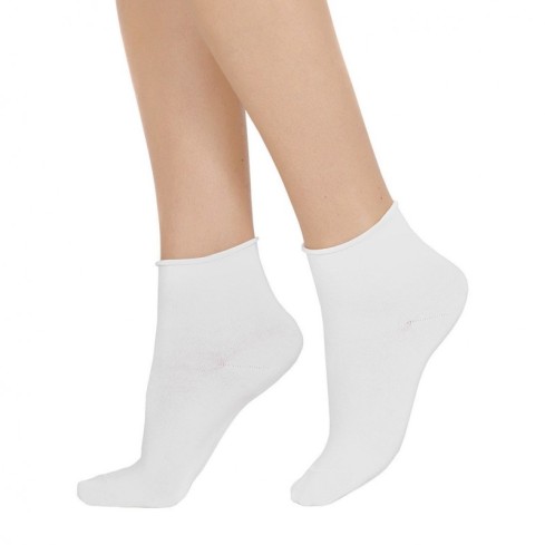 Calzini donna taglio vivo in cotone Sisi fresh cotton 2 paia