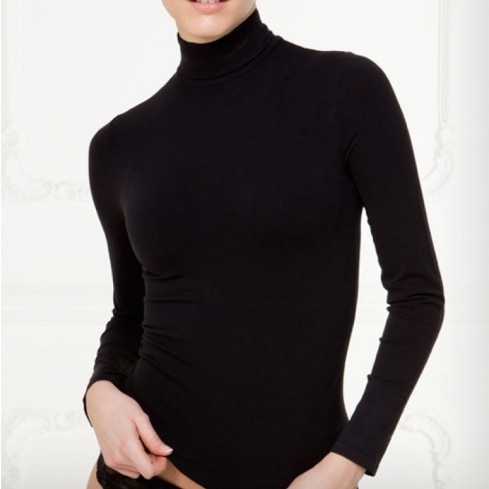 Dolcevita donna microfibra elasticizzata Bellissima