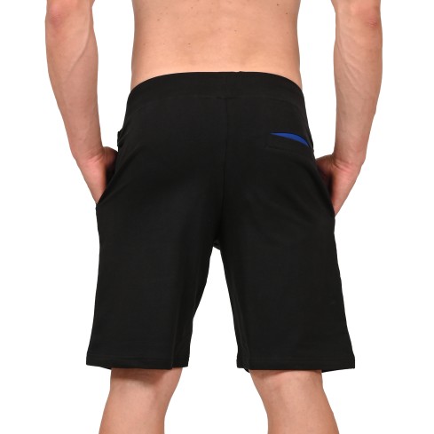 Pantaloncini tuta Ufficiale Inter cotone nero PTCI F10 3020