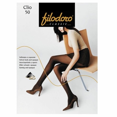 Collant Filodoro Clio 50 denari in microfibra 6 paia