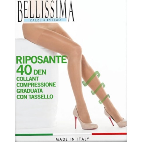 Collant riposante Bellissima 40 den compressione graduata