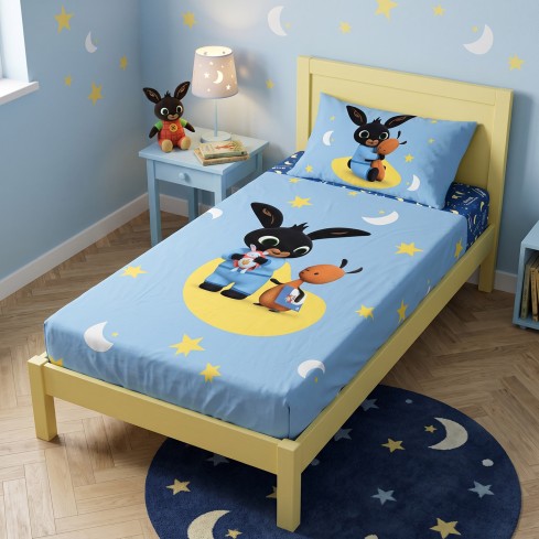 Completo Letto 1 Piazza in cotone Bing 100% cotone 