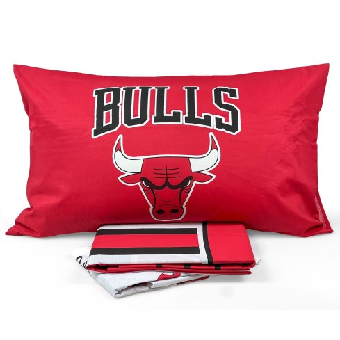 Completo letto 100% cotone Chicago Bulls ufficiale