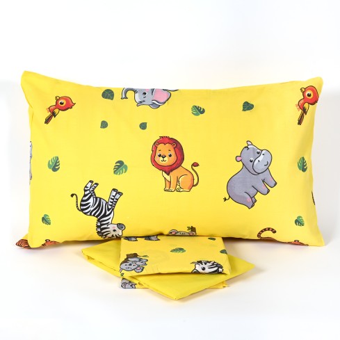 Completo Letto Singolo 100% cotone Jolly Jungle