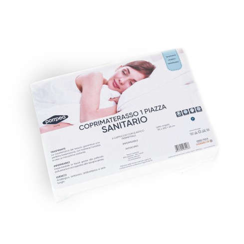 Coprimaterasso Pompea sanitario impermeabile