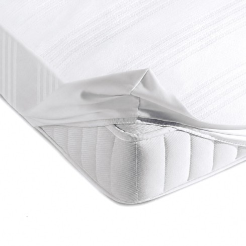 Coprimaterasso con angoli elasticizzati cotone fasciato Zambaiti cottony