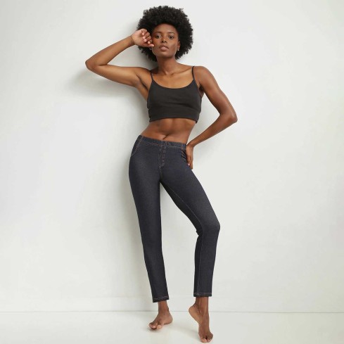 Leggings donna in denim Dim D0BJP