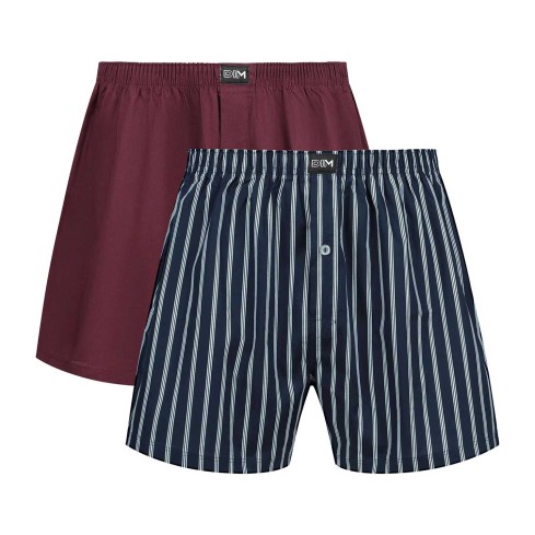 Boxer uomo larghi da uomo in cotone Dim D0DXY- 2 pezzi