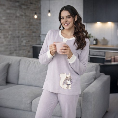 Pigiama donna punto milano Nazareno Gabrielli D6045