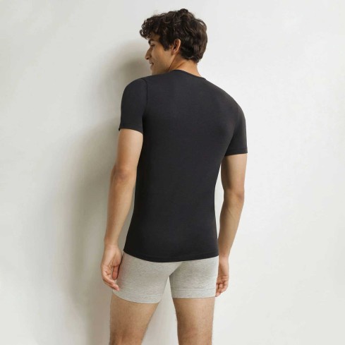 Maglia uomo manica corta cotone e viscosa Dim DD41Y