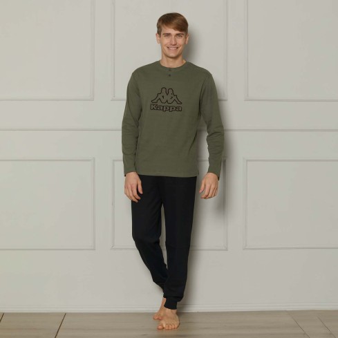 Pigiama uomo caldo cotone Kappa KMW25003