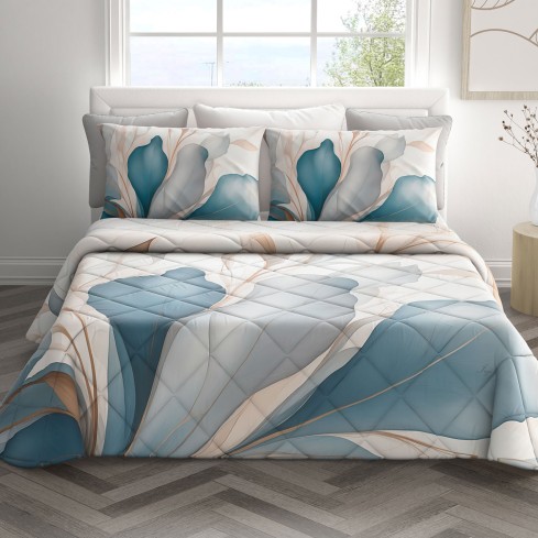 Trapunta leggera stampa digitale Irge Diana