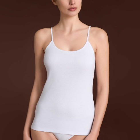 Canotta donna spalline sottili thermo cotton Ragno DM43AE