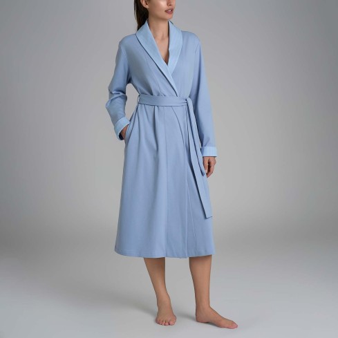 Vestaglia donna con cintura caldo cotone Ragno DR69NU