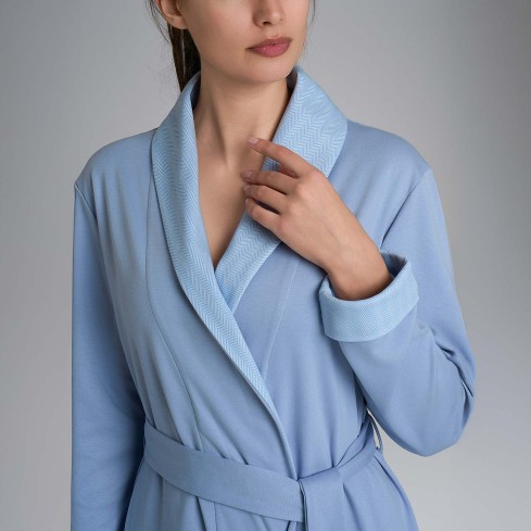 Vestaglia donna con cintura caldo cotone Ragno DR69NU