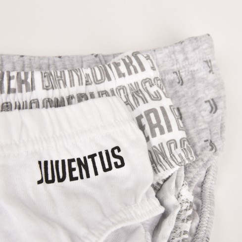 Slip Juventus FC Prodotto Ufficiale bimbo JU13504 in 100% cotone 3pz
