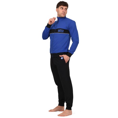 Tuta uomo Inter  in cotone leggero nerazzurro F10 2050