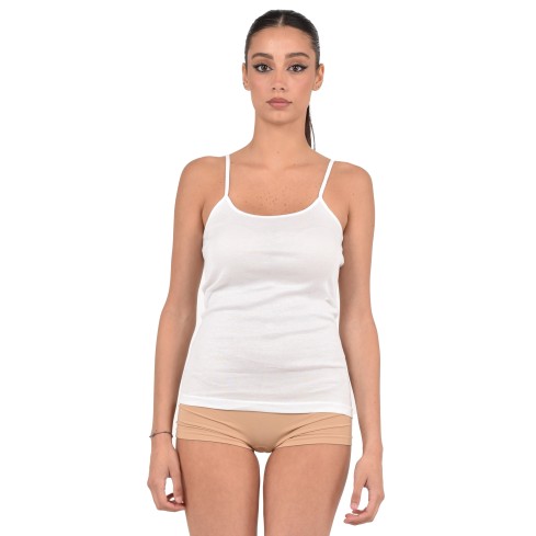 Canotta donna Bluintimo 402 spalla stretta filo scozia