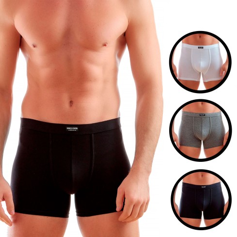  Boxer uomo Enrico coveri eb1002 in cotone bielastico
