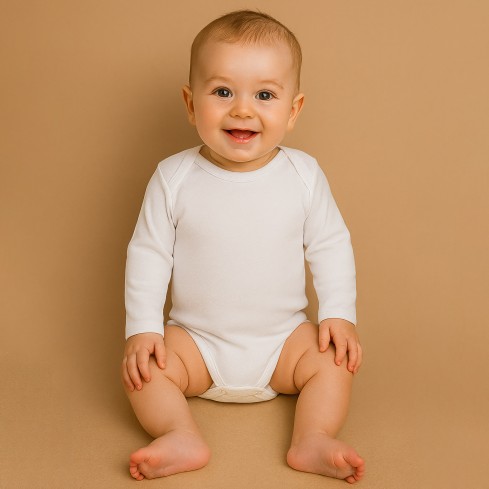 0 Body neonato bambino ellepi 890 caldo cotone manica lunga 