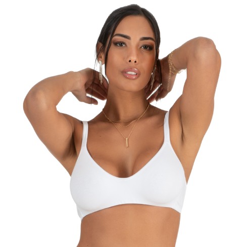 Reggiseno stile brassiere cotone Charme Emma