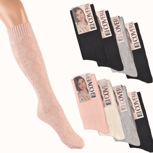 Calze lunghe morbide Priscilla 5 Enrico Coveri 4 paia