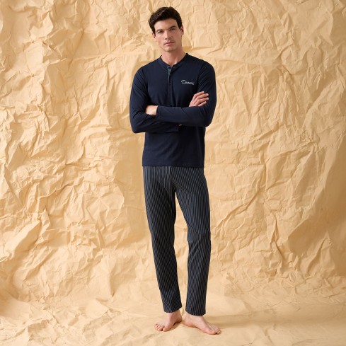 Pigiama uomo cotone jersey Enrico Coveri EP1211